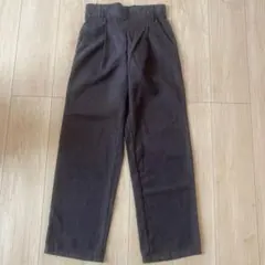 スラックス タック入り ハイウェスト