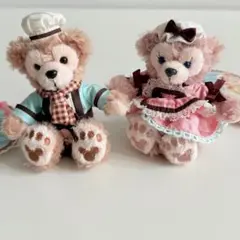 【タグ付き】ダッフィー　バレンタイン 2013 ぬいぐるみストラップ