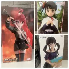 3個まとめ　灼眼のシャナ 鬼滅の刃 栗花落カナヲ リコリコ　井ノ上たきな