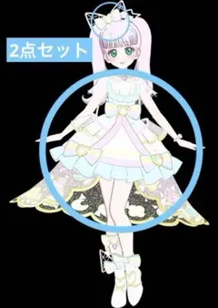 アイプリバース シークレットフレンズ∞バズリウムピュアホワイト ワンピ、アクセ