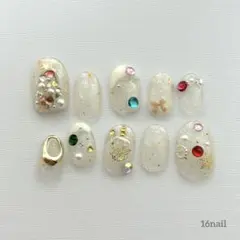 限定価格❤️現品　クリスマスネイル　オーナメント　A24