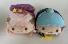 リトルツインスター、キキララ ぬいぐるみ2人セット