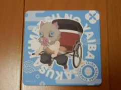 ■非売品レア 鬼滅の刃 浅草コラボイベント限定コースター_嘴平伊之助-吾峠呼世晴