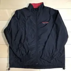 激レア】90s ラルフローレン ナイロンジャケット 斜めジップ テック系 黒 Ralph Lauren - 90s 初期 ポロスポーツ ラルフローレン