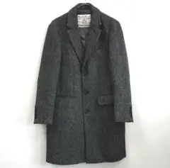 URBAN RESEARCH グレー チェスターコート　メンズ