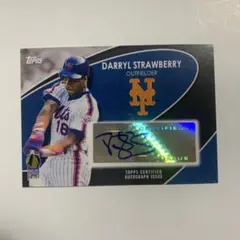 topps DARRYL STRAWBERRY auto 4/10
