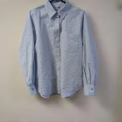 GU ストライプ 長袖シャツ ブラウス　М