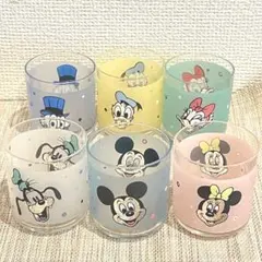 【6個セット】ディズニー グラス セット