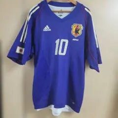 adidas 日本代表ユニフォーム オーセンティック 2002 中田英寿 L