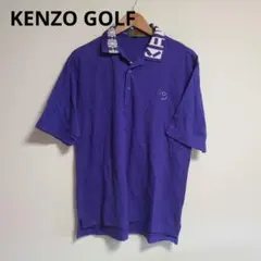 KENZO GOLF ポロシャツ 半袖 ワンポイントロゴ 刺繍 ウェア