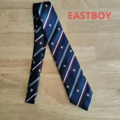 ネイビー ストライプ ネクタイ 新品　EASTBOY