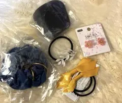 デニムシュシュ他5点まとめ売り