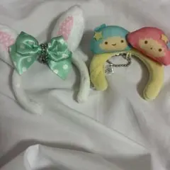 サンリオ ミニカチューシャ ウィッシュミーメル キキララ