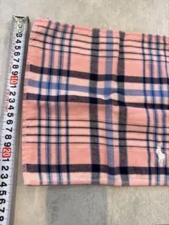 ピンク チェック柄 ハンカチ　ラルフローレン　Ralph Lauren