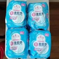 エリス 新・素肌感 20.5cm 羽なし 26個入 4パックのサムネイル