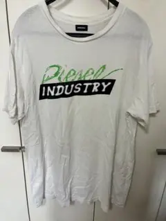 DIESEL INDUSTRY ロゴプリント Tシャツ ホワイトのサムネイル