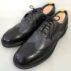 ​【極美品/タグ付】TATA ITALIA ウィングチップ ドレスシューズ 44