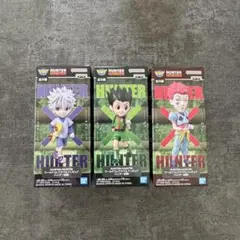 HUNTER×HUNTER ワールドコレクタブルフィギュア ハンター試験 3種