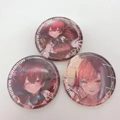 宝鐘マリン オンリー缶バッジ　缶バッチ　缶バッジ