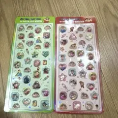 韓国 クレヨンしんちゃん ボンボンドロップシール しんちゃん 野原家 2種