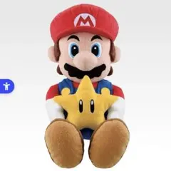 1番くじ　 A賞 マリオのおしゃべりぬいぐるみ withスーパースター