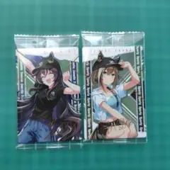 ウマ娘プリティーダービー ツインウエハース 第9R シュヴァルグラン&ヴィブロス