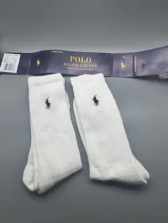 Polo Ralph Lauren ホワイトソックス 2足セット 25-27cm