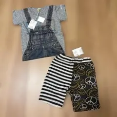 F.O.KIDS Tシャツハーフパンツ上下セット90サイズ　エフオーキッズ新品