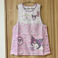 新品　保育士　エプロン　サンリオ　クロミ さくらんぼ　キャラクター