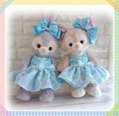 ステラルー　リーナベル　コスチューム　水色ちょうちょ