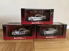 未開封 オートアート 1/43 Mercedes-Benz CLK DTM 3台のサムネイル