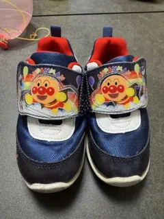 アンパンマン キッズシューズ ネイビー レッド