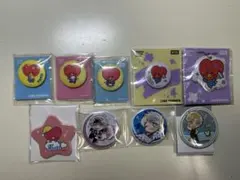 BTS バンタン BT21 TinyTAN 缶バッジ キーホルダー