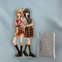 citrusシトラス推しちゃれ缶バッジ アクリルスタンド藍原柚子 藍原芽衣 Amazon.co.jp: 推しちゃれ 「citrus」 c賞 アクリルスタンド