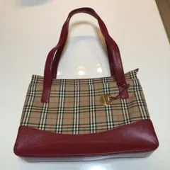 BURBERRY バーバリー バッグ ノバチェック トートバッグ