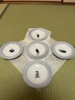 【有田焼】ヤマト陶磁器の青花5枚セットのサムネイル