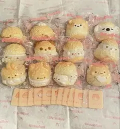 定価以下！シークレット含む　MoMo シュークリーム　12個セットスクイーズ 定価以下！シークレット含む MoMo シュークリーム 12個セット