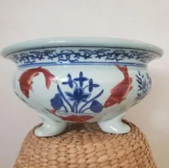☆美品☆ノリタケ☆ 鳳凰☆火鉢☆メダカ鉢☆古道具☆骨董