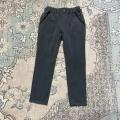 BeBeのグレー ロングパンツ 子供服１２０(新品)のサムネイル