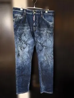 DSQUARED2 グラフィック プリント デニム サイズ 50 新品未使用のサムネイル