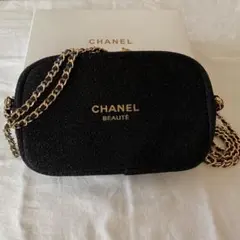 新品未使用✨　シャネル ノベルティポーチ　新品チェーン　箱付き