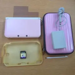 ニンテンドー3DS LL ピンク×ホワイト