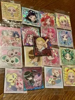 プリキュアウエハース シール17枚セット