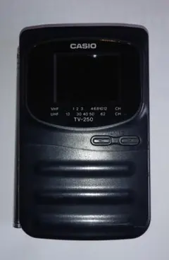 ジャンク品〉CASIO（カシオ）TV-410 ポータブルTV アナログ放送用