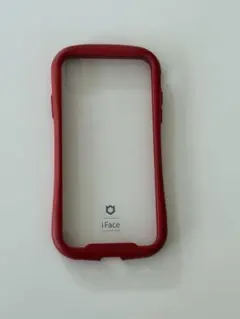 iFace iPhoneXR用レッドハードケース