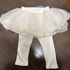 petit main チュチュ付きレギンス　90