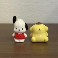 サンリオ ポチャッコ ポムポムプリン ミニフィギュア 2体セットのサムネイル