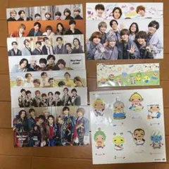 Hey!Say!JUMP ぷぅ　ステッカー　メモ帳　会報