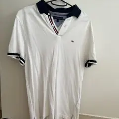 Tommy Hilfiger ホワイト ポロシャツ M
