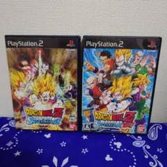 【PS2】　2枚セット　ドラゴンボールZ Sparking！　/　NEO　ソフト
